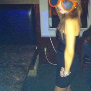 Bandage strapless Bebe dress